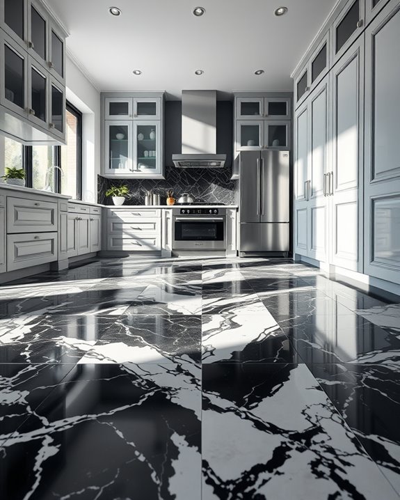 timeless luxury kitchen tiles