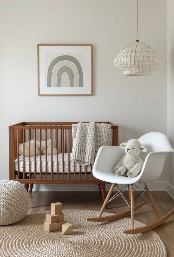 timeless mid century nursery charm