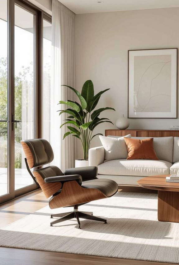 timeless mid century teak warmth