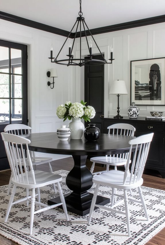 timeless monochrome modern traditional blend