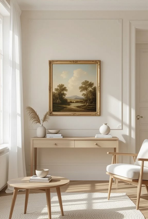 timeless neoclassical romantic ambiance