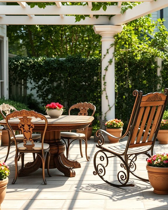 timeless outdoor furniture elegance