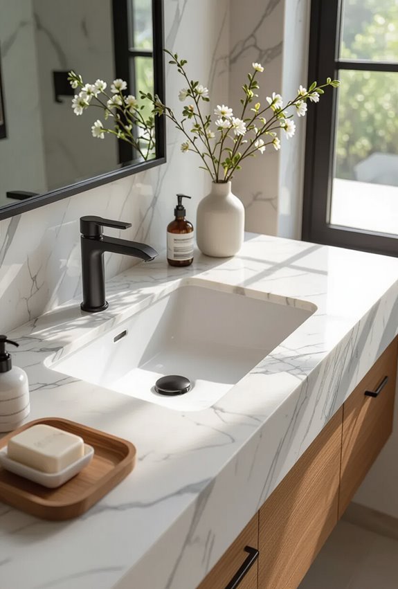 timeless sealed marble countertops