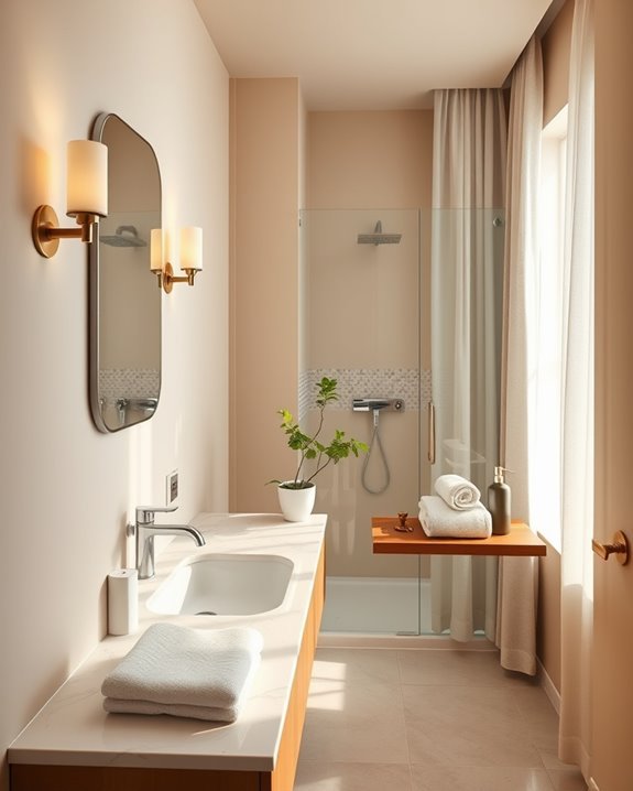 timeless simplicity in bathrooms
