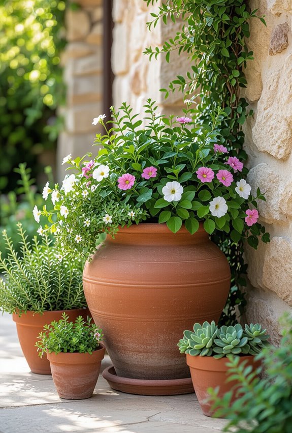 timeless terracotta pots functional care