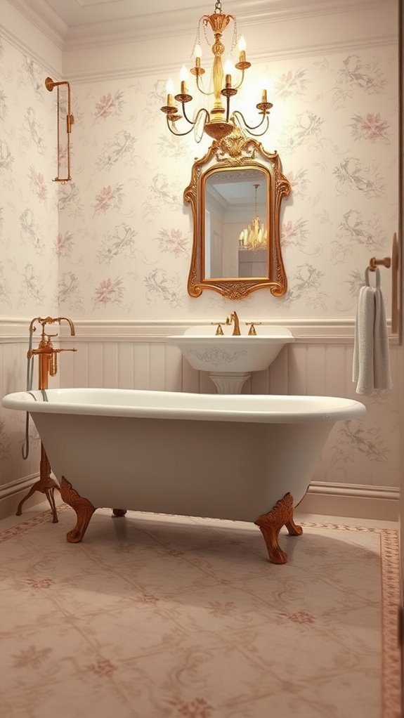 timeless vintage bathroom charm
