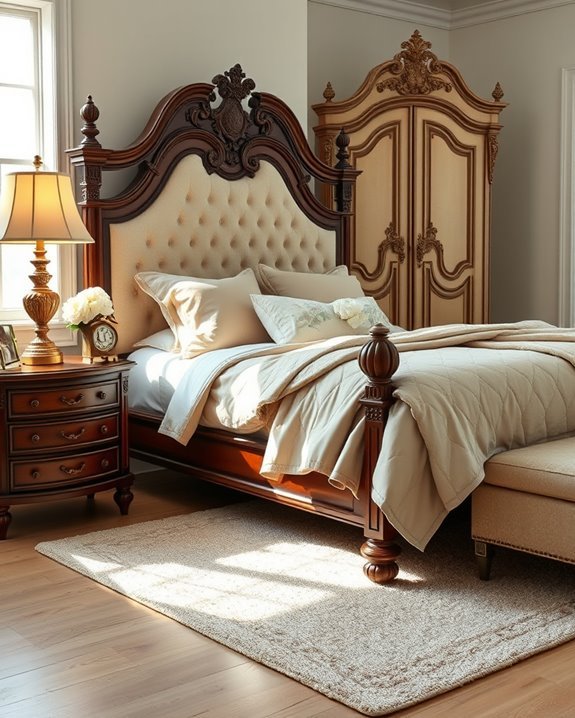 timeless vintage bedroom transformation
