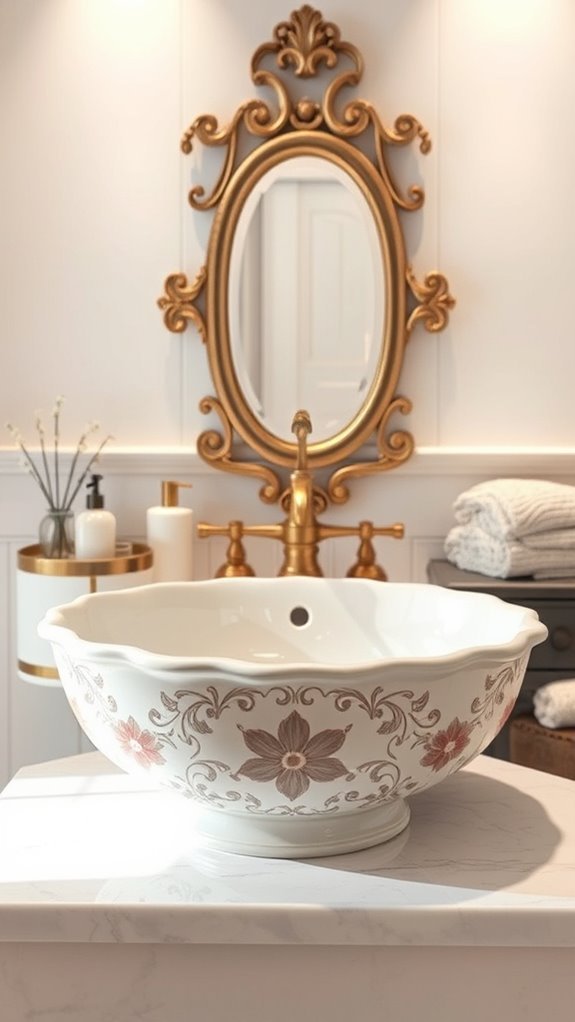 timeless vintage ceramic sinks