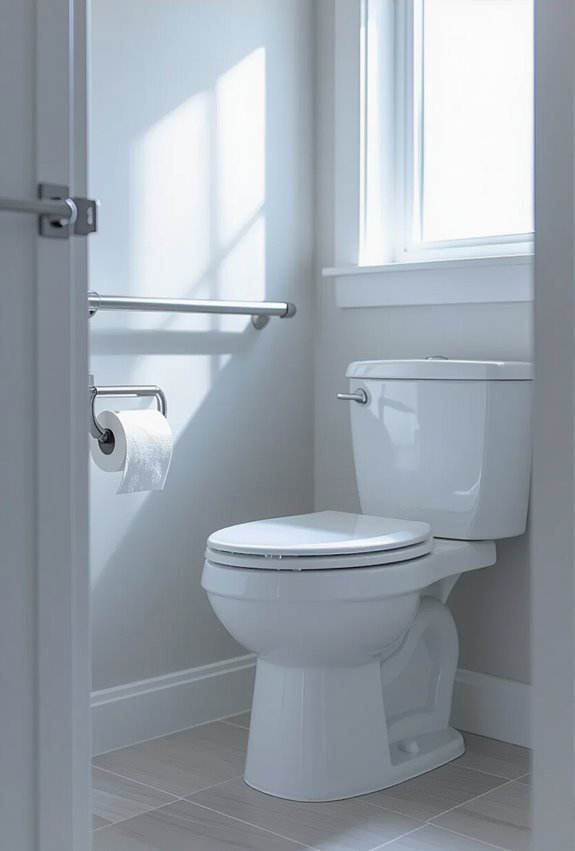 toilet paper holder accessibility