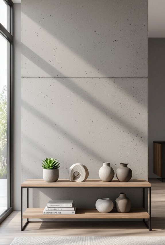 tough trendy concrete accent