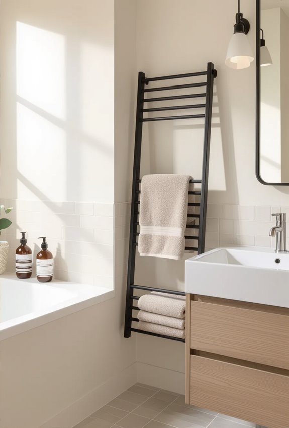 towel heights and placement