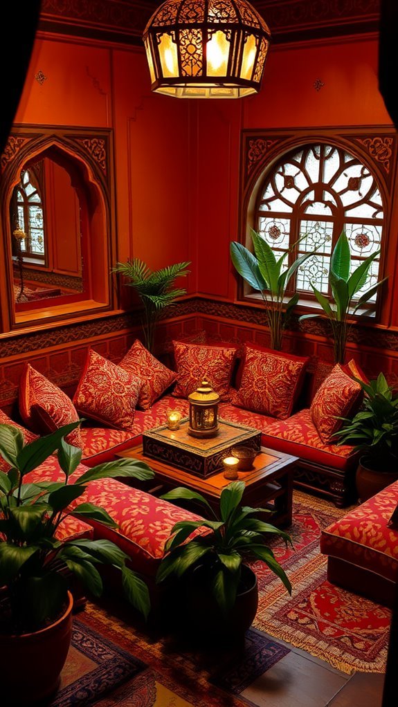 traditional arabian seating arrangement