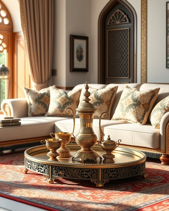 traditional coffee sets decor