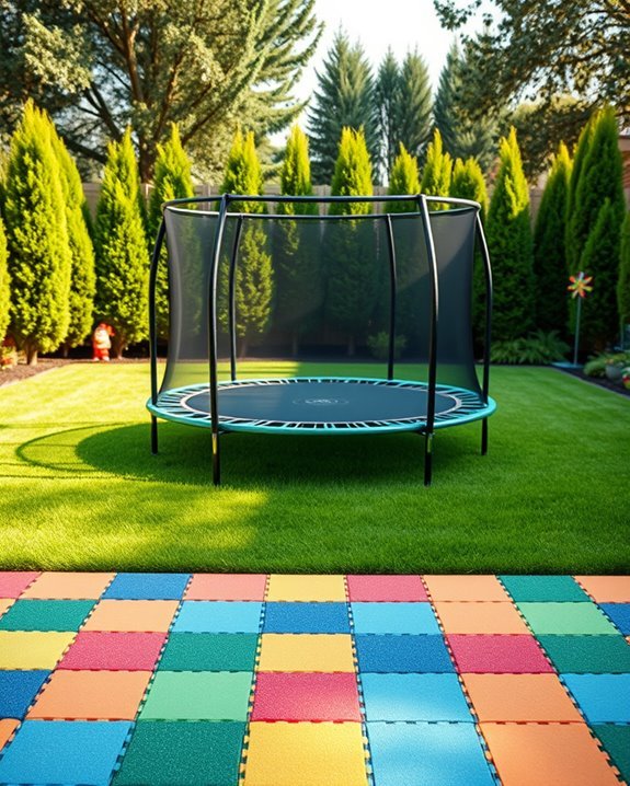 trampoline safety zone guidelines