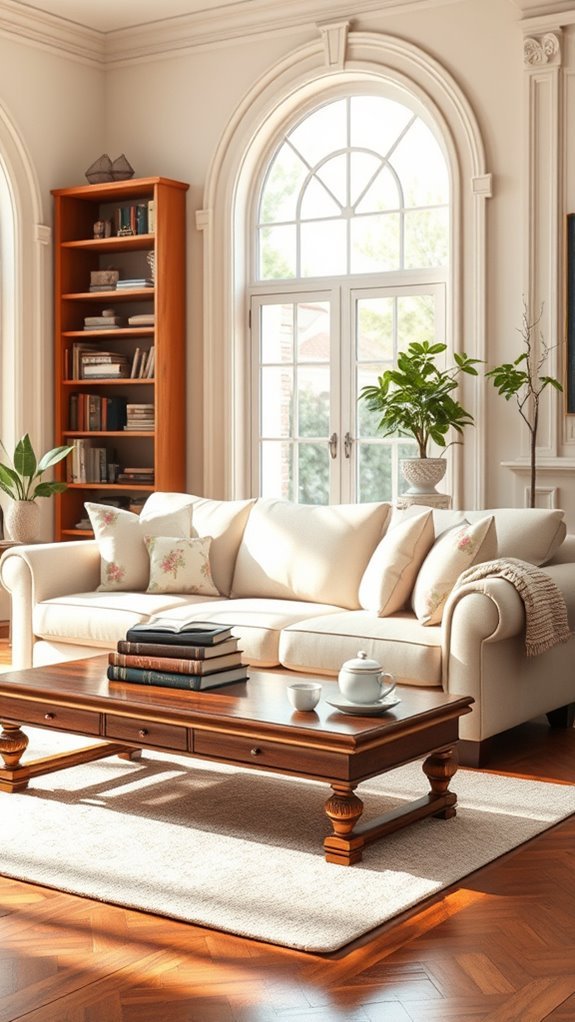 tranquil light academia colors