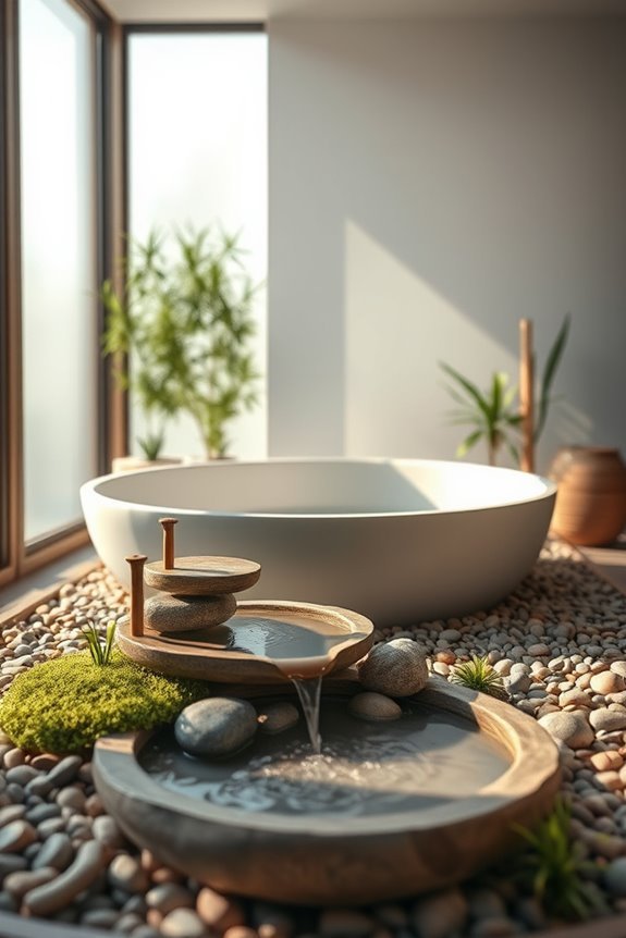 tranquil nature inspired bathing retreat