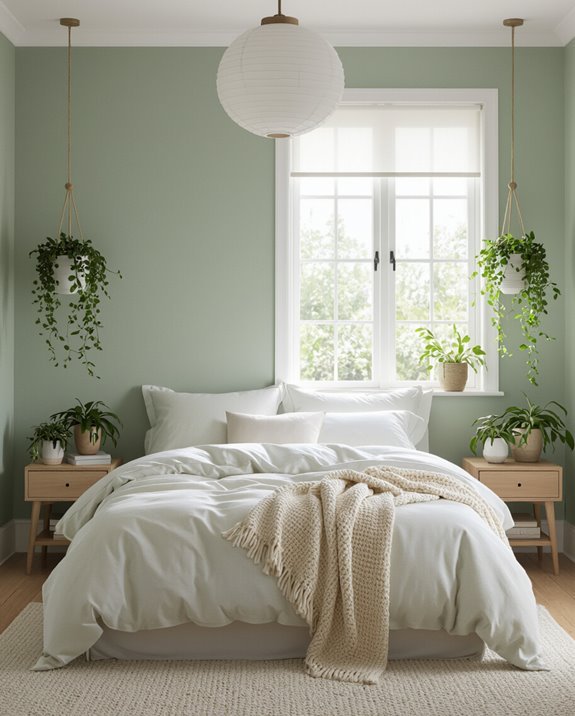 tranquil oasis with sage