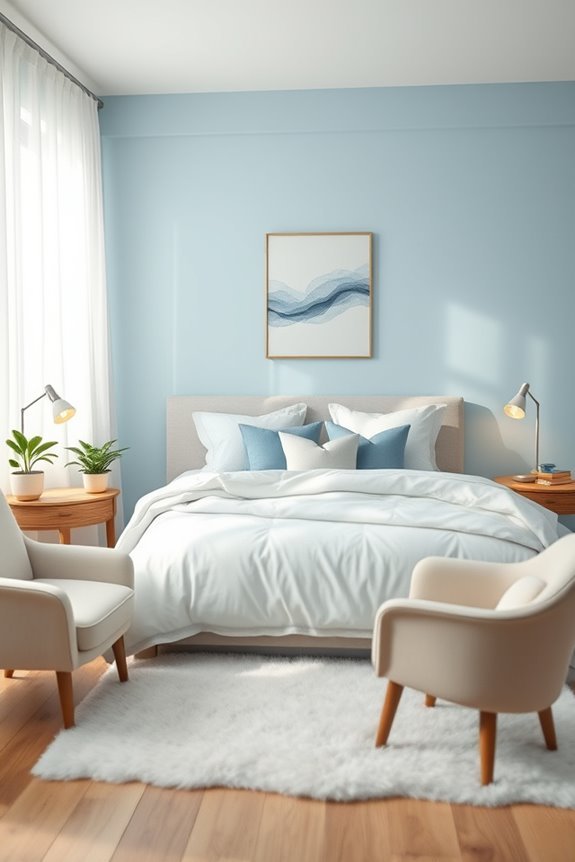 tranquil retreat with accents