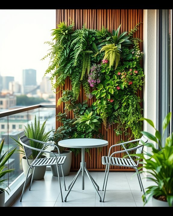 transform balcony with greenery
