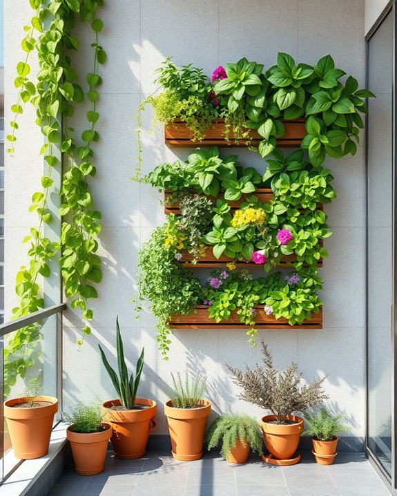 transform balcony with greenery