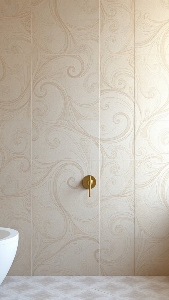 transform bathroom with murals