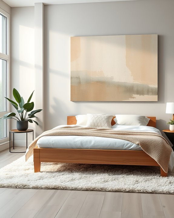 transform bedroom with art