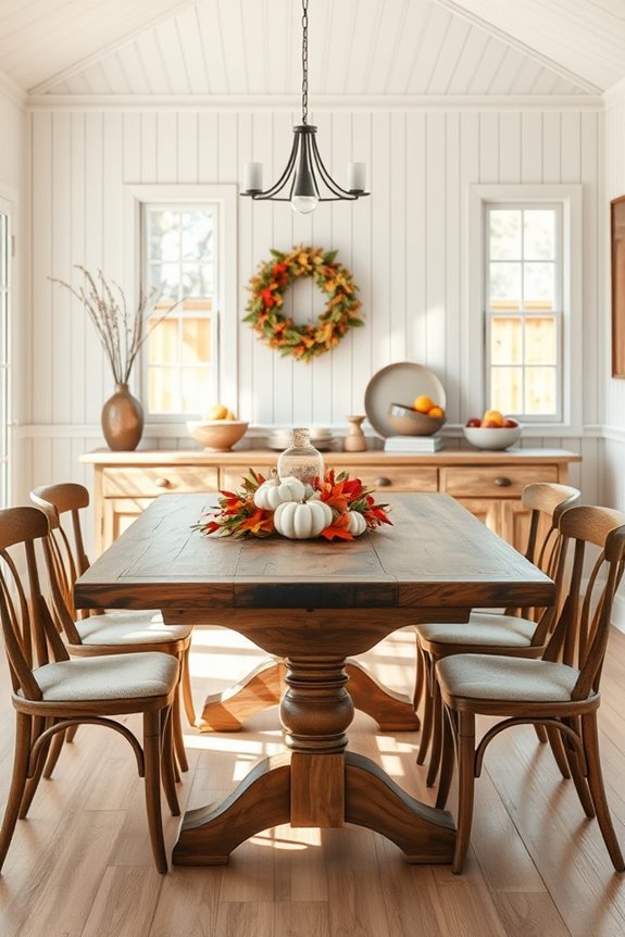 transform seasonal dining decor