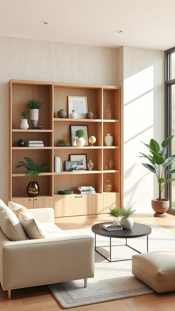 transform spaces with shelves