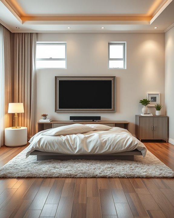 transform tv with frames