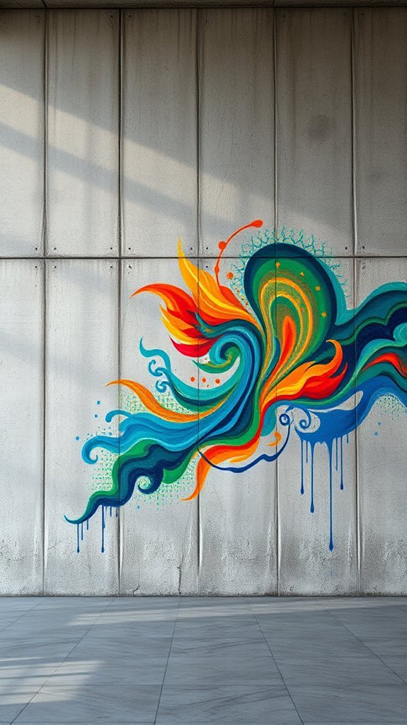 transform walls into art