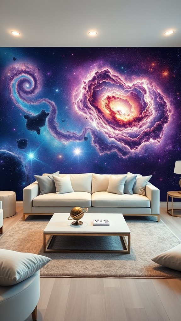 transform walls into cosmos