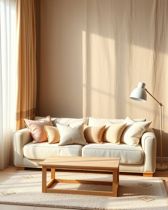 transform walls with fabric