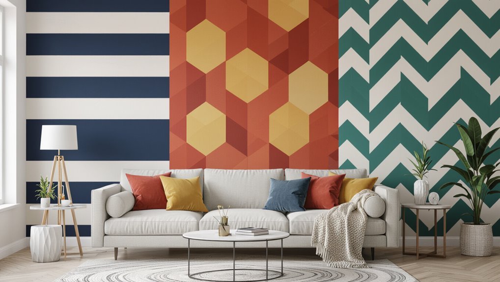 transform walls with patterns