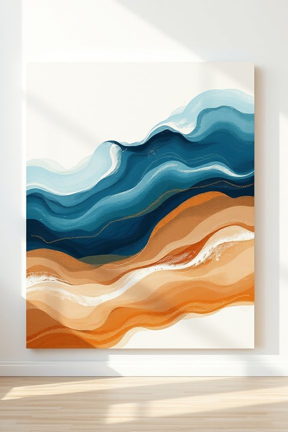 transformative abstract landscape art