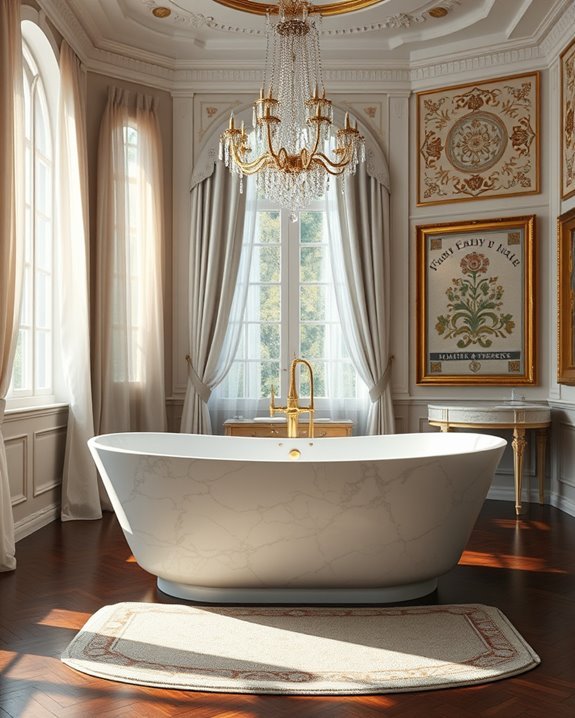 transformative artistic bathroom decor