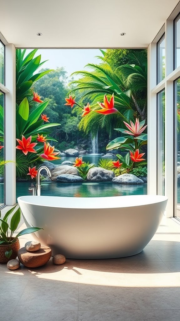 transformative artistic wall murals