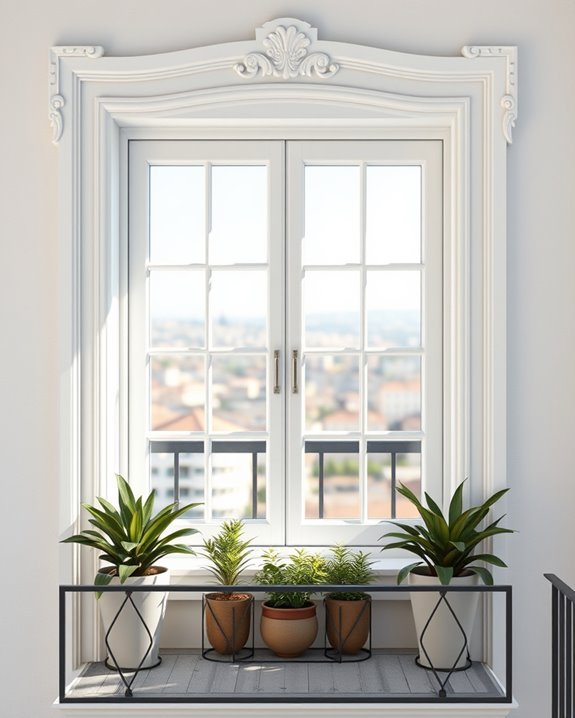 transformative balcony window accents