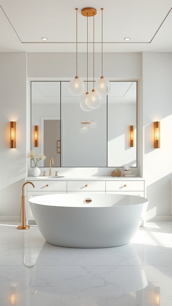 transformative bathroom lighting design