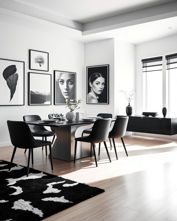transformative black and white art