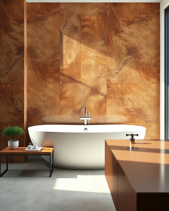transformative brown granite accents