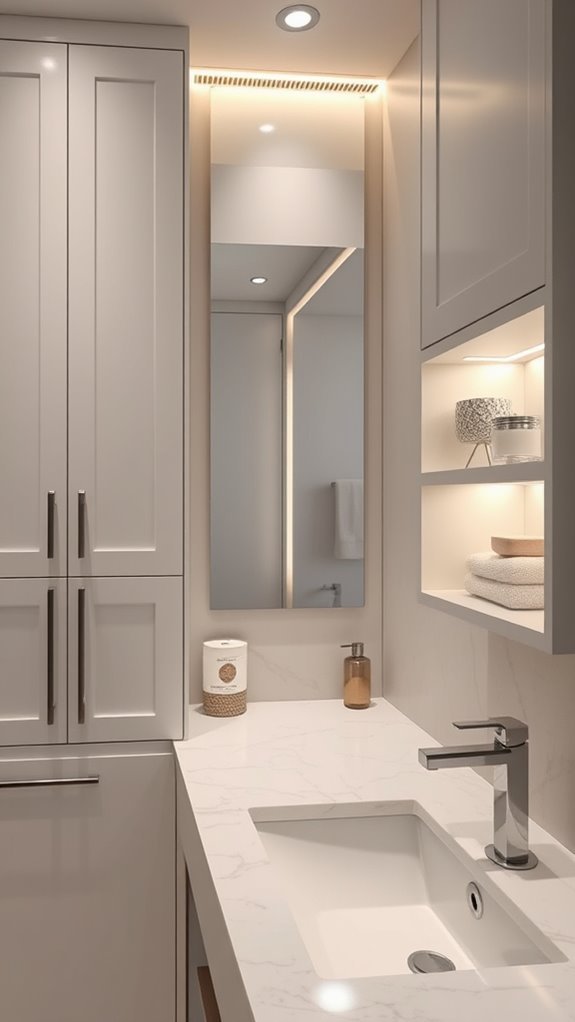 transformative cabinet lighting design