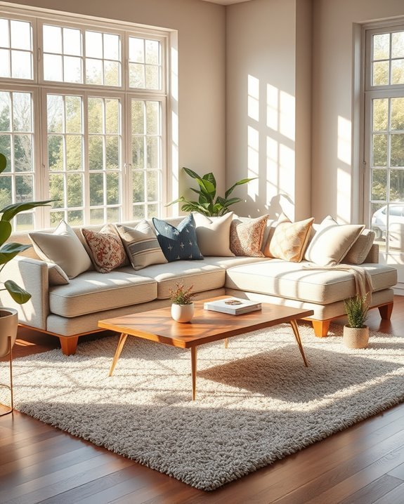 transformative decorative pillow arrangements