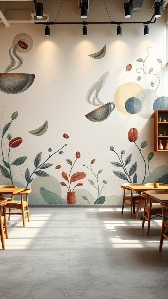 transformative hand painted murals