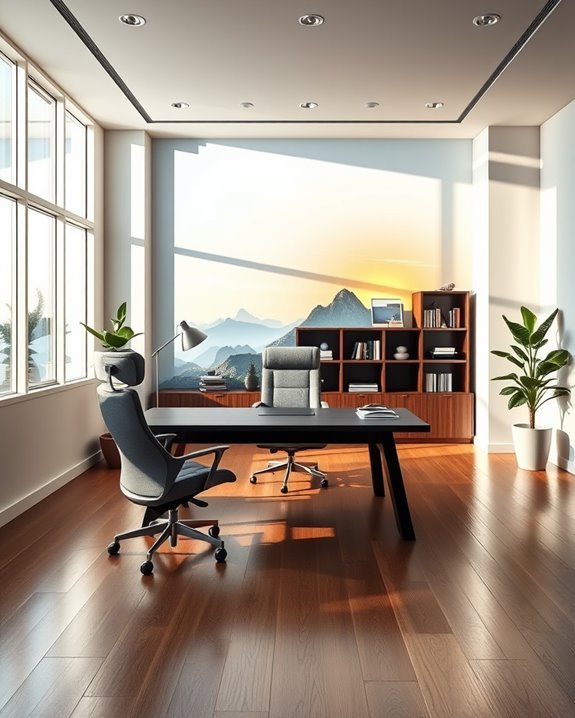 transformative inspirational office murals
