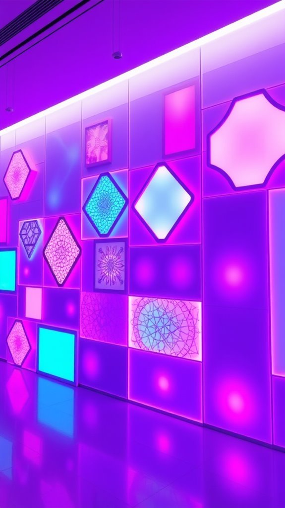 transformative led panel effects
