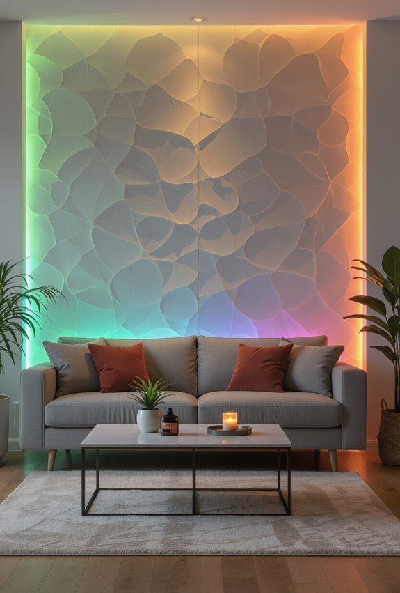 transformative mood lighting atmosphere