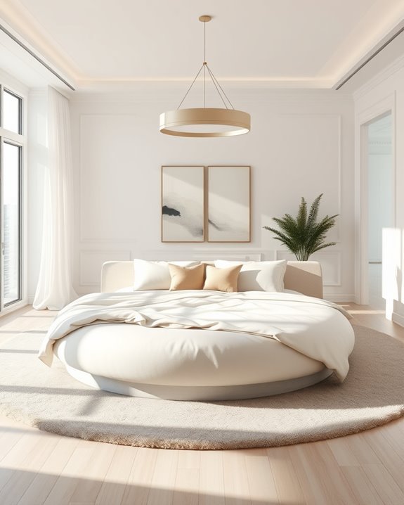 transformative round bed appeal