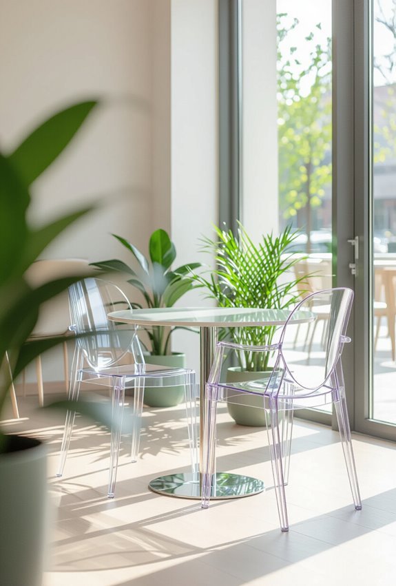 transparent furniture for openness