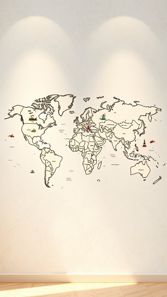 travel adventure wall decor