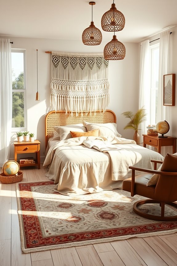 travel inspired guest bedroom decor